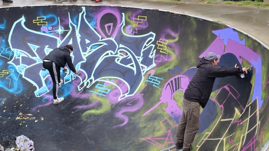 Graffiti Jam w Szczecinku