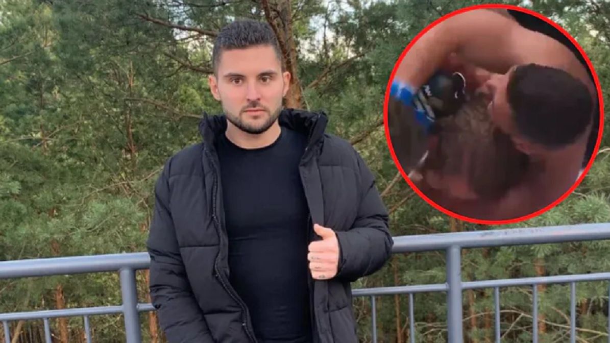 Adrian Cios walczył na gali Marcina Najmana