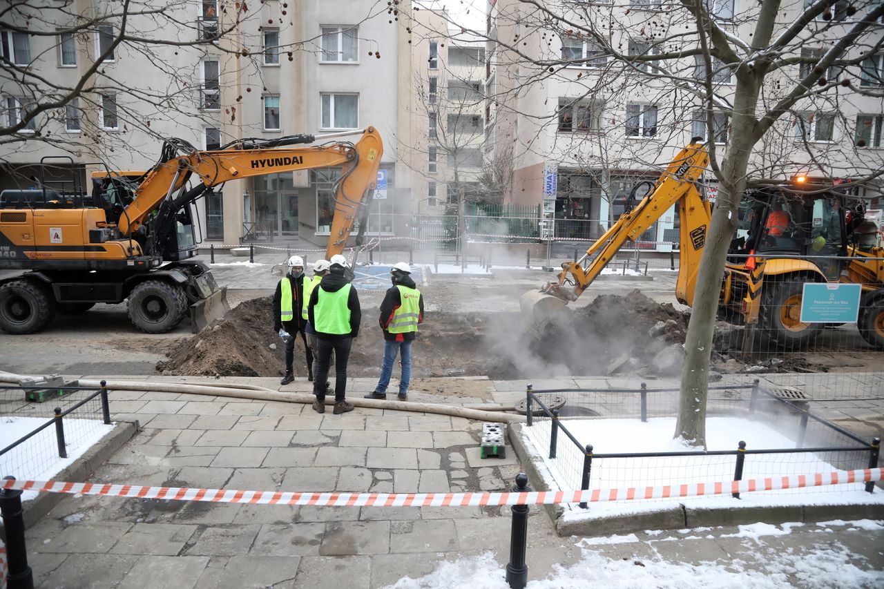 Warszawa. Na Pradze doszło do następnej awarii