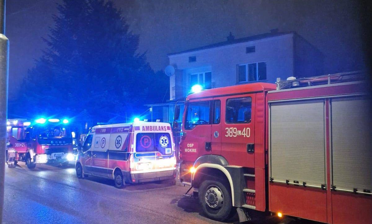 Zamość: Tragiczny pożar. Zginęła starsza kobieta