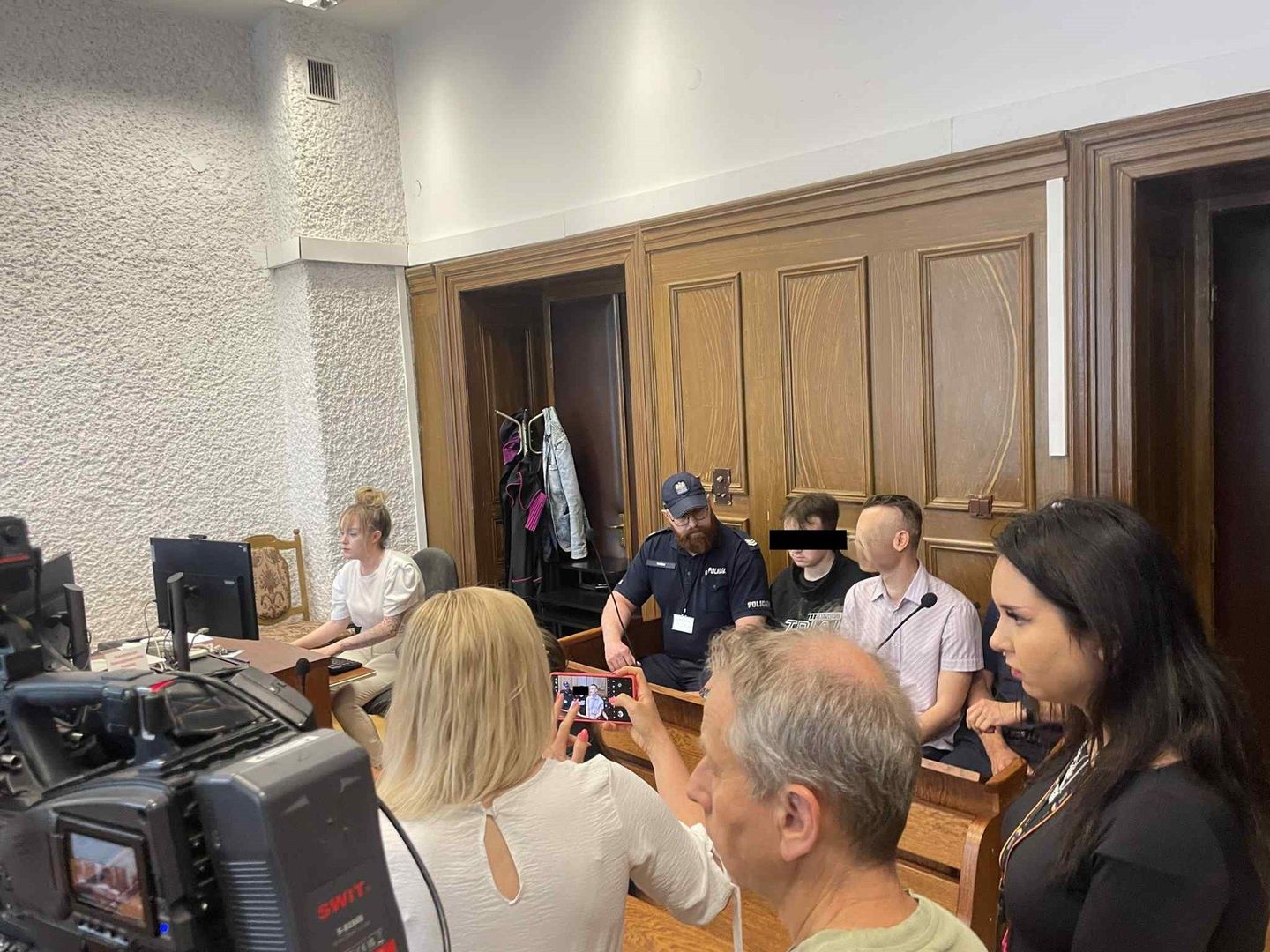 Kyrylo H. w Sądzie Okręgowym w Rzeszowie podczas ogłaszania wyroku.