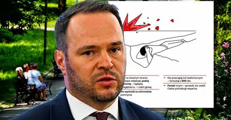 Alarm powietrzny u wojewody. Kuriozalna reakcja, schronili się w parku