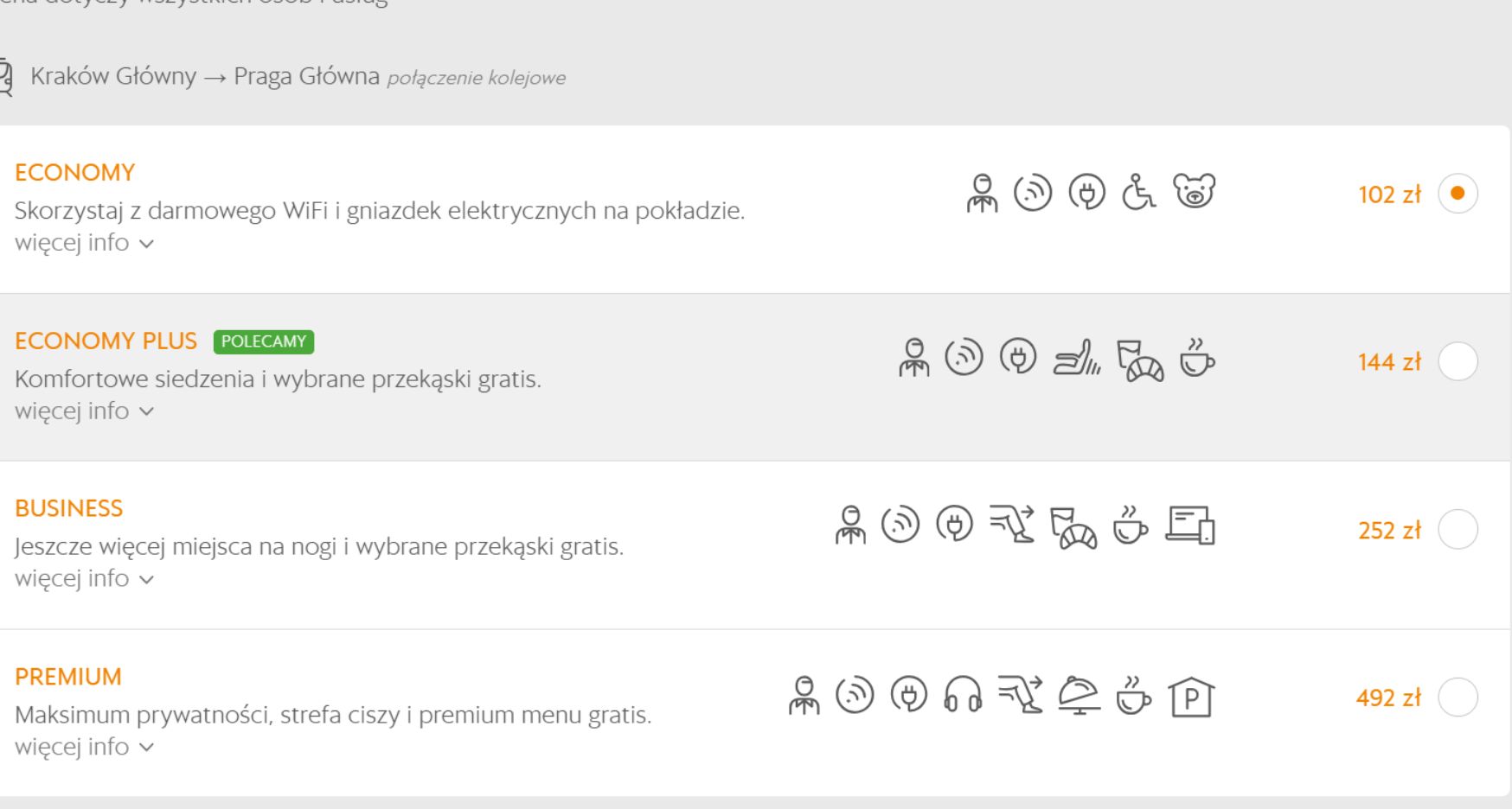 Opcje przejazdu z Krakowa do Pragi 