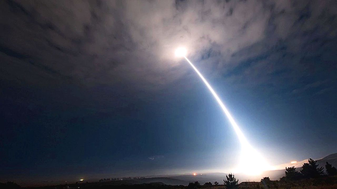 Start rakiety Minuteman III