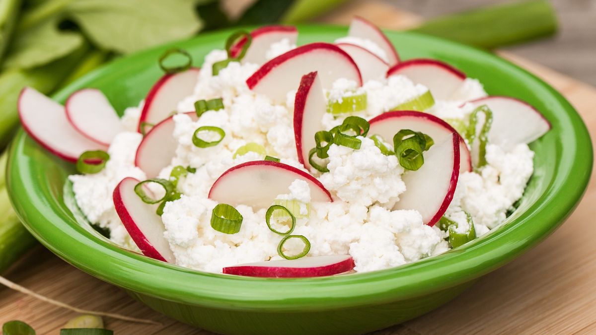 Kremowy, domowy twarożek