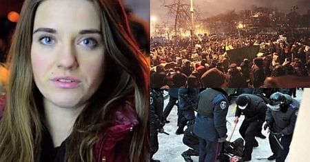 Apel młodej Ukrainki: "CHCEMY BYĆ WOLNI!"
