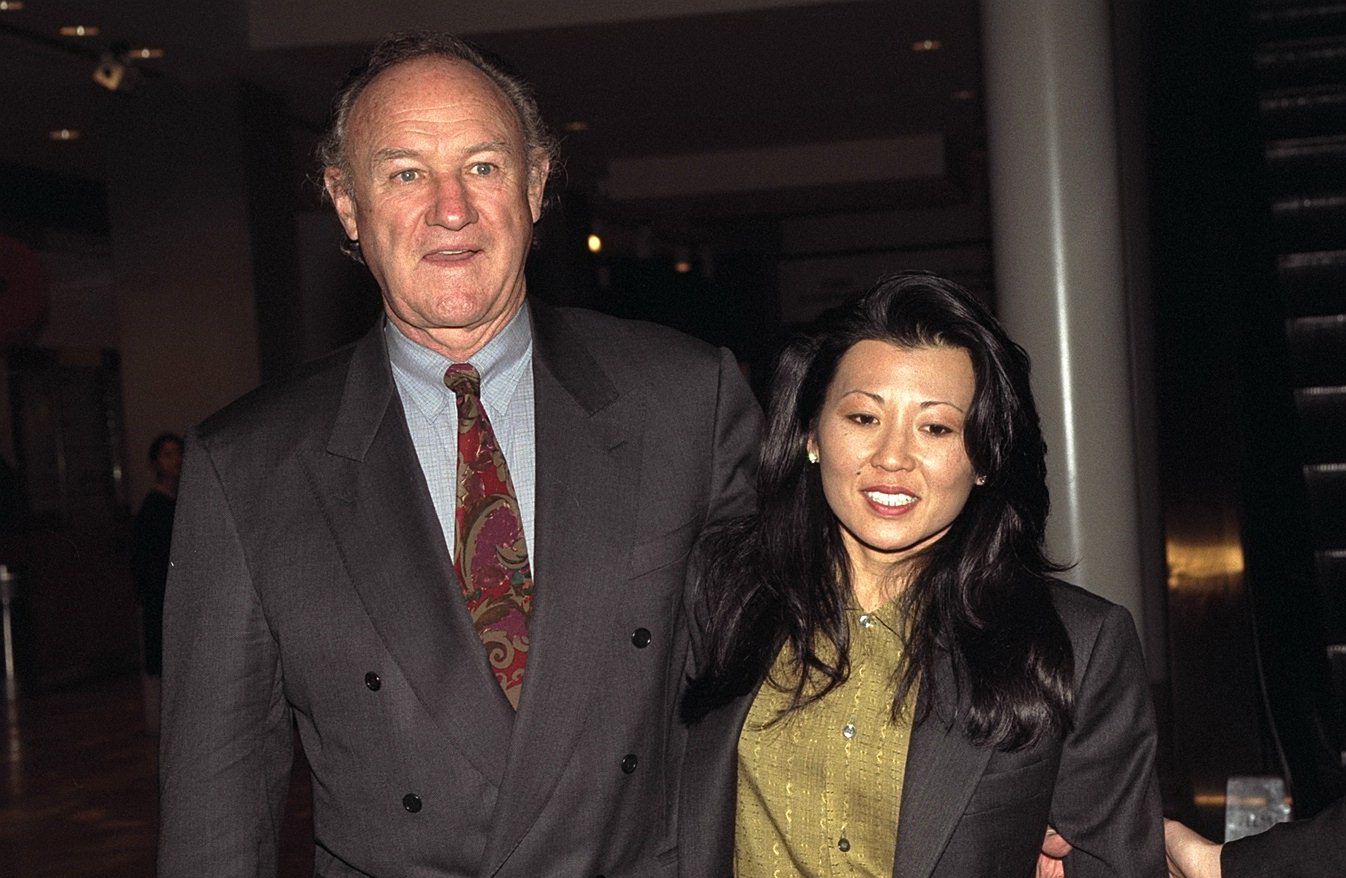 Gene Hackman i Betsy Arakawa, 1995