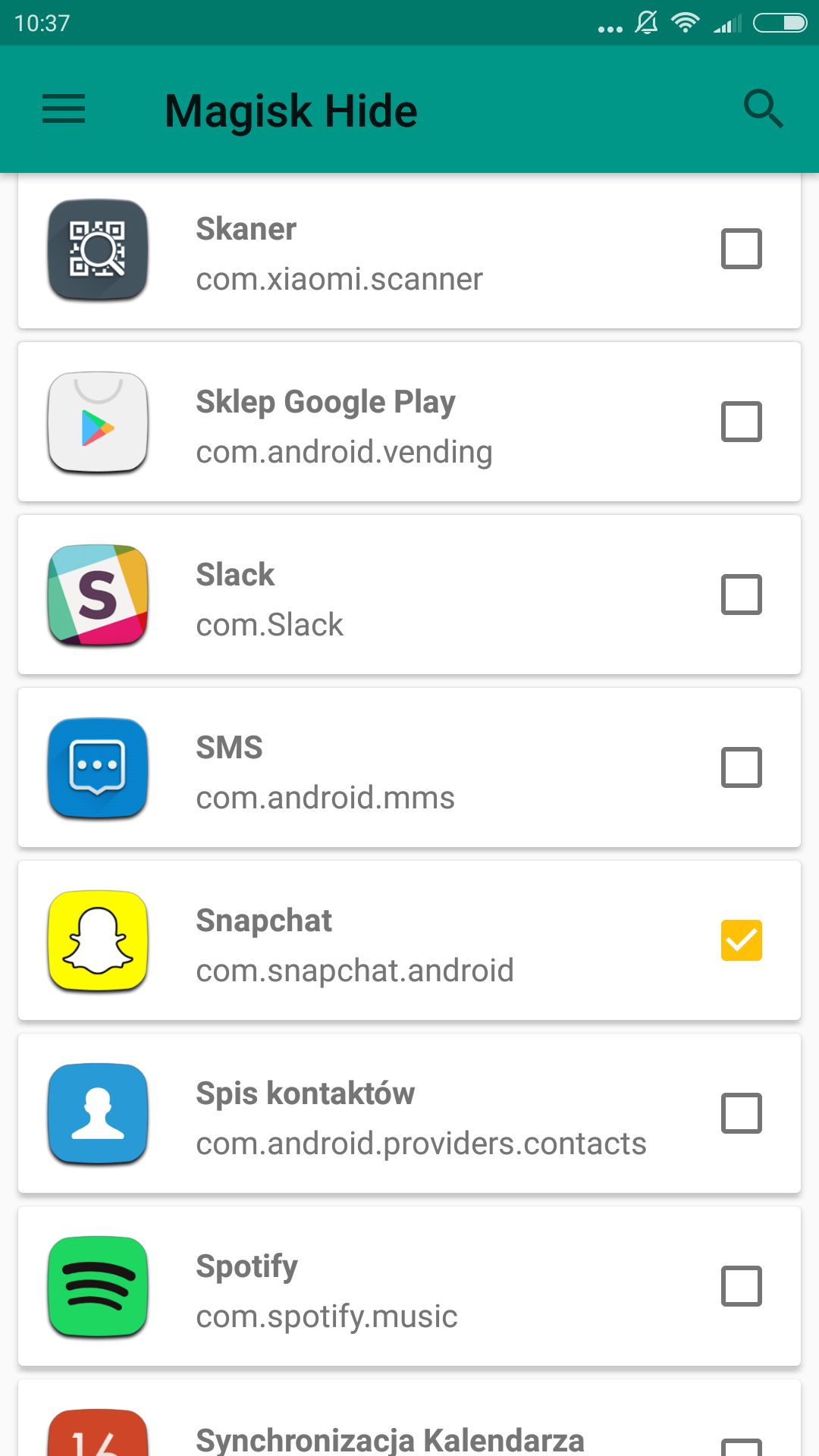 Dzięki Magisk Hide, Snapchat ruszył na zrootowanym telefonie