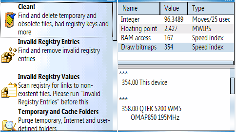 Naprawa rejestru Windows Mobile 1