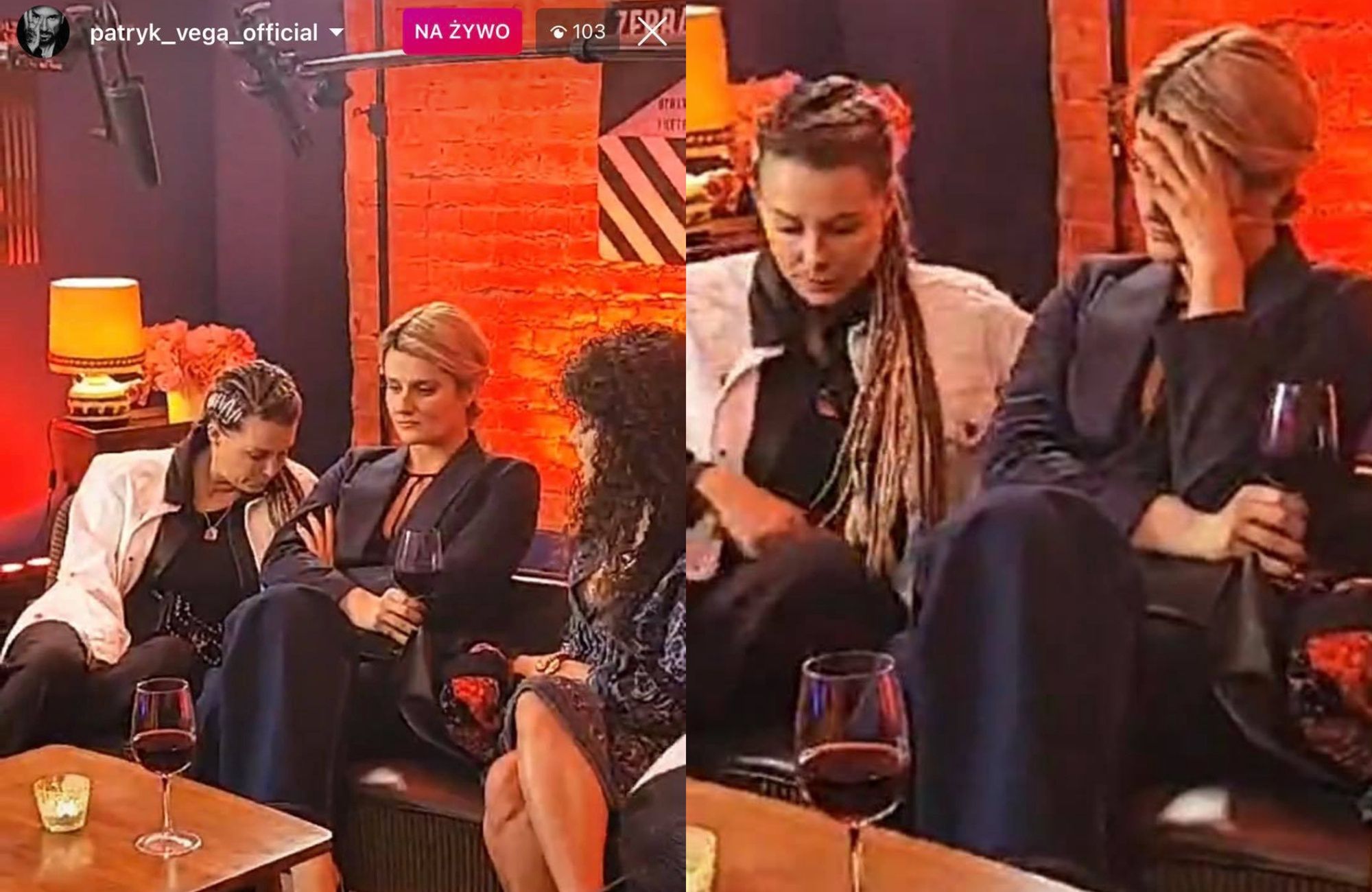 Małgorzata Rozenek, Zosia Zborowska i Anna Mucha na planie filmu Patryka Vegi