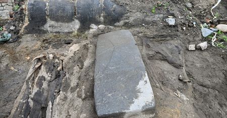 Znalezisko w centrum Gdańska. Waży ok. 700 kg