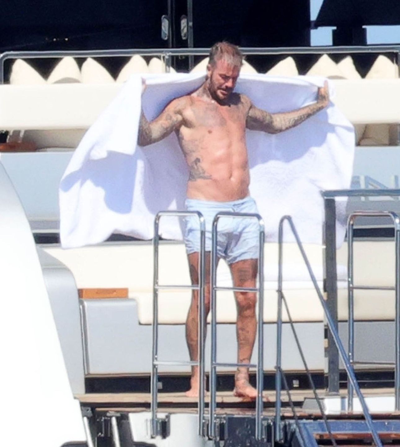 Wakacje Beckhamów w Porto Cervo