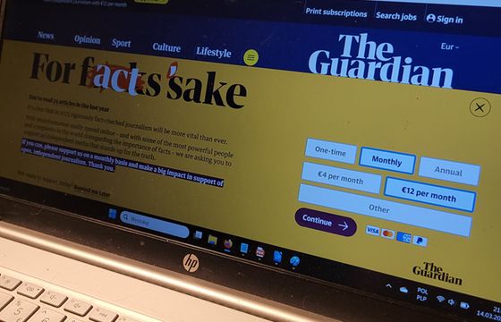 Prestiżowy wydawca ma dość. „Zgódź się na cookies albo płać”