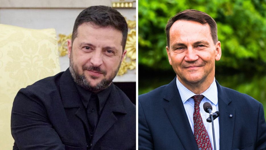 Zełenski i Sikorski