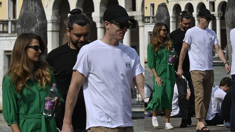 Anna Lewandowska i Robert Lewandowski NAMIĘTNIE CAŁUJĄ SIĘ na randce w Wenecji