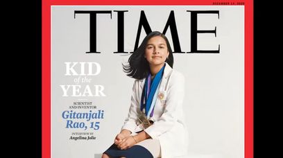 Pierwszy raz w historii przyznano tytuł Dziecka Roku tygodnika "Time"
