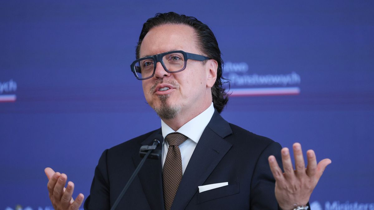  Minister aktywów państwowych Wojciech Balczun