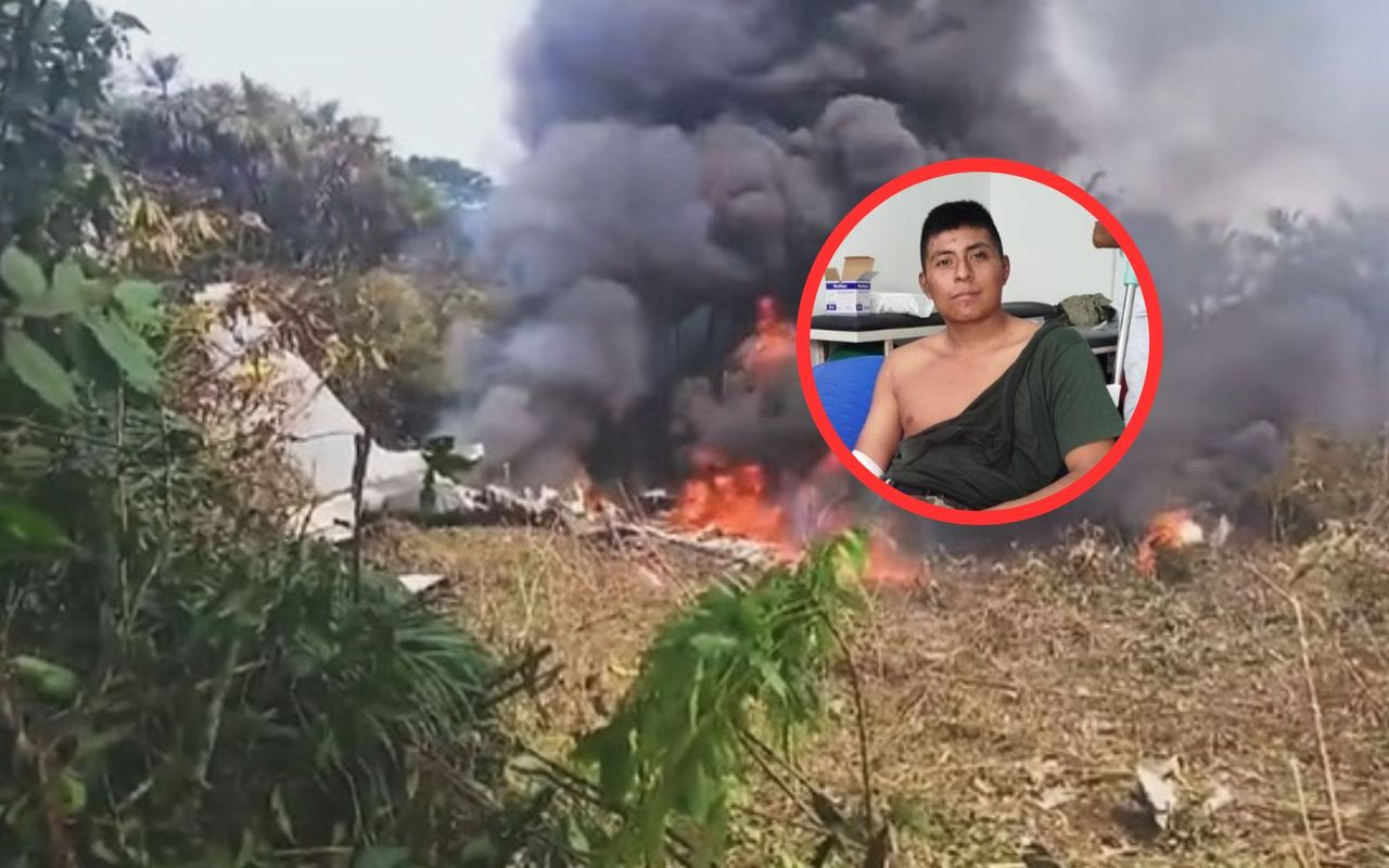 Przeżył katastrofę w Kolumbii. To były pierwsze słowa do żony