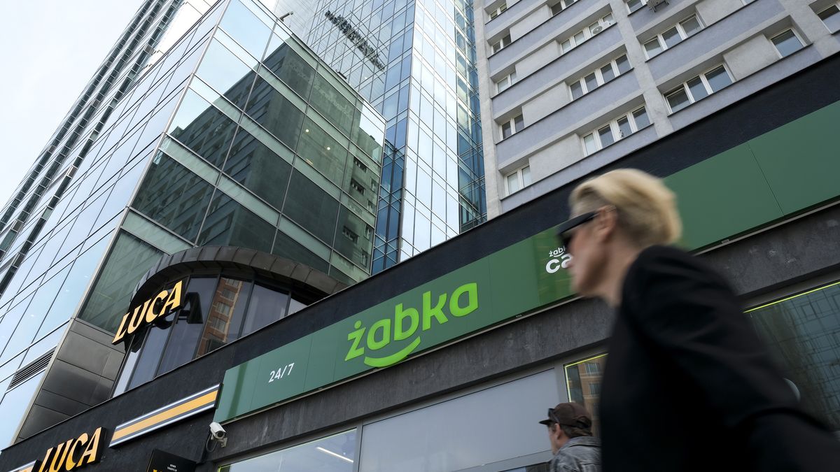 A Zabka convenience store in central Warsaw, Poland, on Tuesday, Sept. 24, 2024. CVC Capital Partners Plc is planning an initial public offering in Zabka Group in what could be Poland's biggest first-time share sale in at least three years. Photographer: Damian Lemanski/Bloomberg via Getty Images