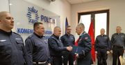 Policjanci z Posterunku Policji w Gozdowie wyróżnieni za uratowanie kobiety z pożaru