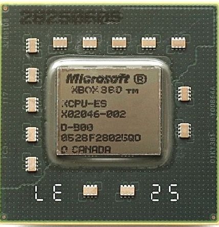 CPU Xboxa 360 (fot. tweaktown)