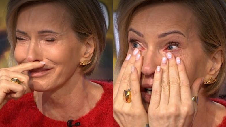 Paulina Smaszcz zalała się łzami w "Sprawie dla reportera". "To jest niesłychane, co ten człowiek robi"