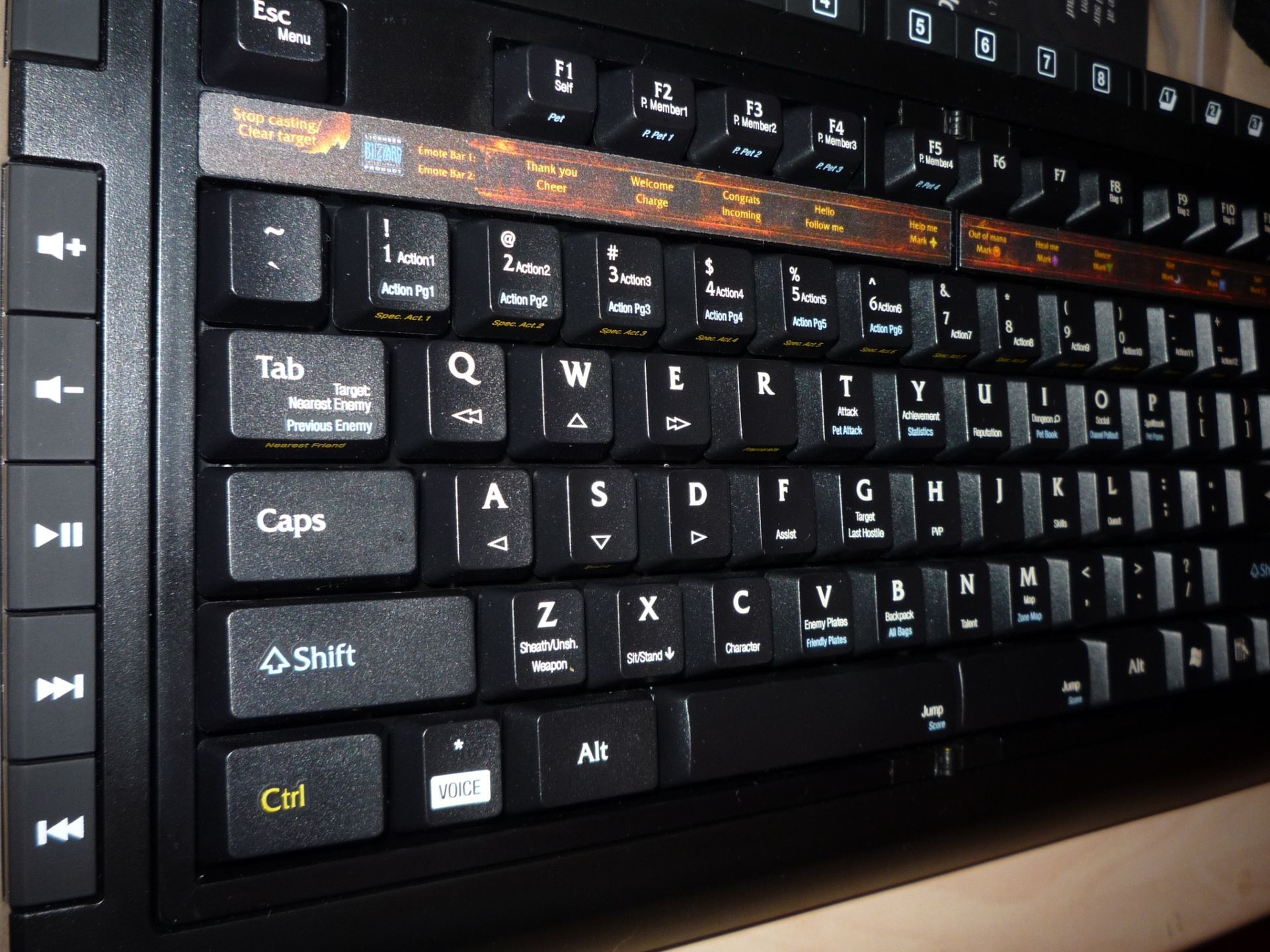 SteelSeries World of Warcraft: Cataclysm - klawiatura i mysz dla fana MMO [test] 13