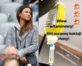 Burza wokół "wlewów witaminowych" Lewandowskiej. "TO BZDURA!" Mamy komentarz jej specjalisty