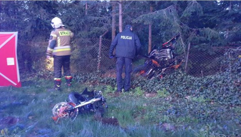 wypadek nie zyje kobieta mezczyzna