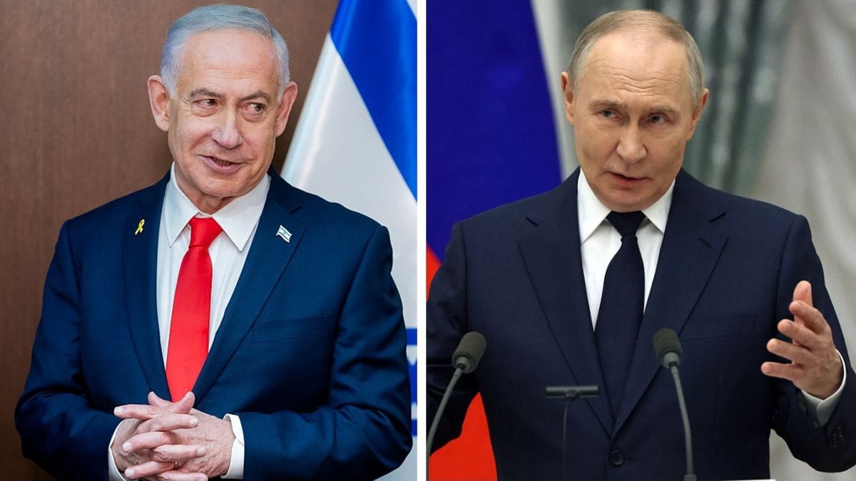 Benjamin Netanjahu / Władimir Putin