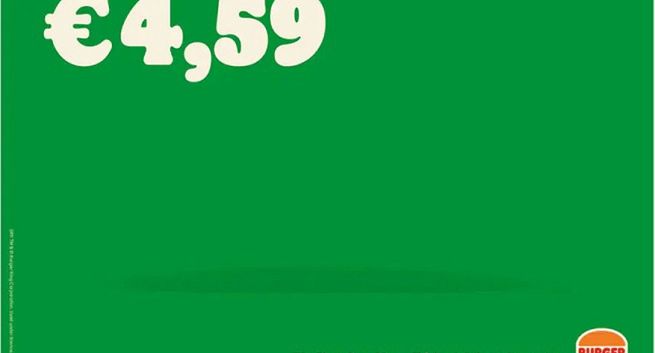 Burger King na nowych reklamach nie umieszcza zdjęć produktów