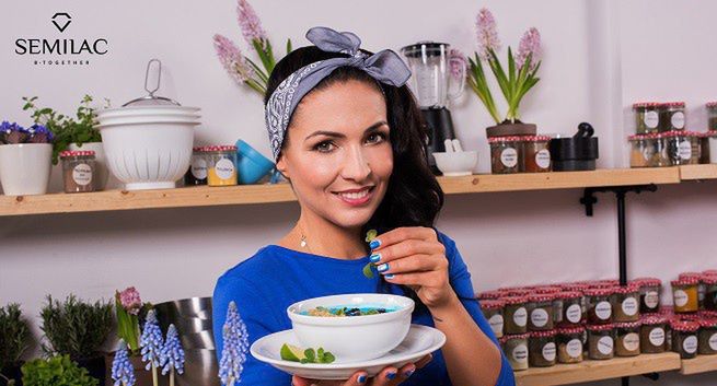 Kinga Paruzel tworzy przepisy w kampanii kolekcji Flavours lakierów Semilac (wideo)