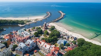 Pogoda w Kołobrzegu. Prognoza na środę 11 lutego. Duże zachmurzenie, przelotny deszcz