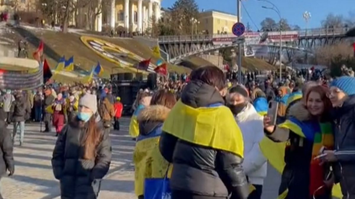 Ukraińcy na kilka dni przed wojną prowadzili w Kijowie normalne życie