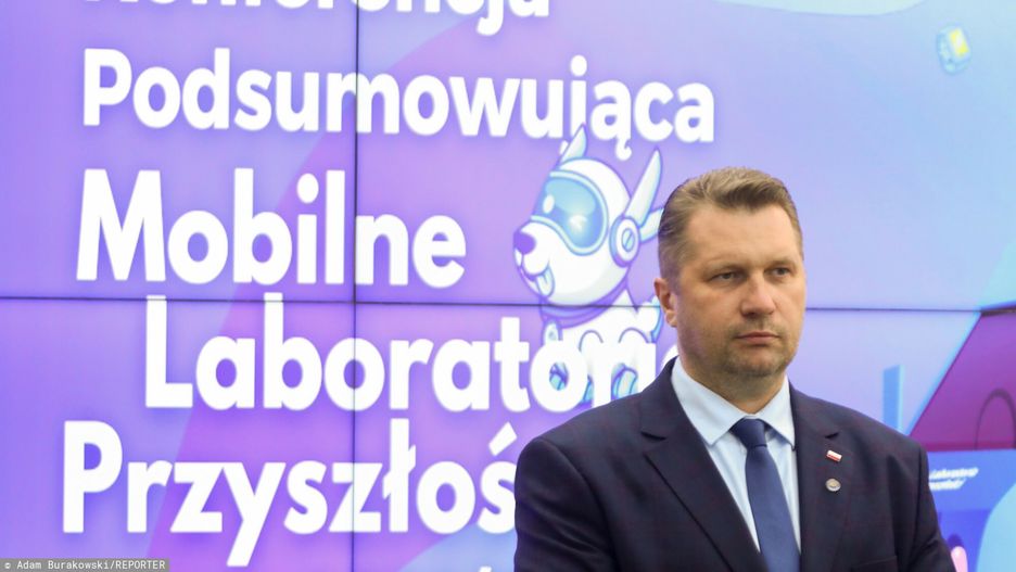 Minister Przemysław Czarnek zachwalał program MEiN