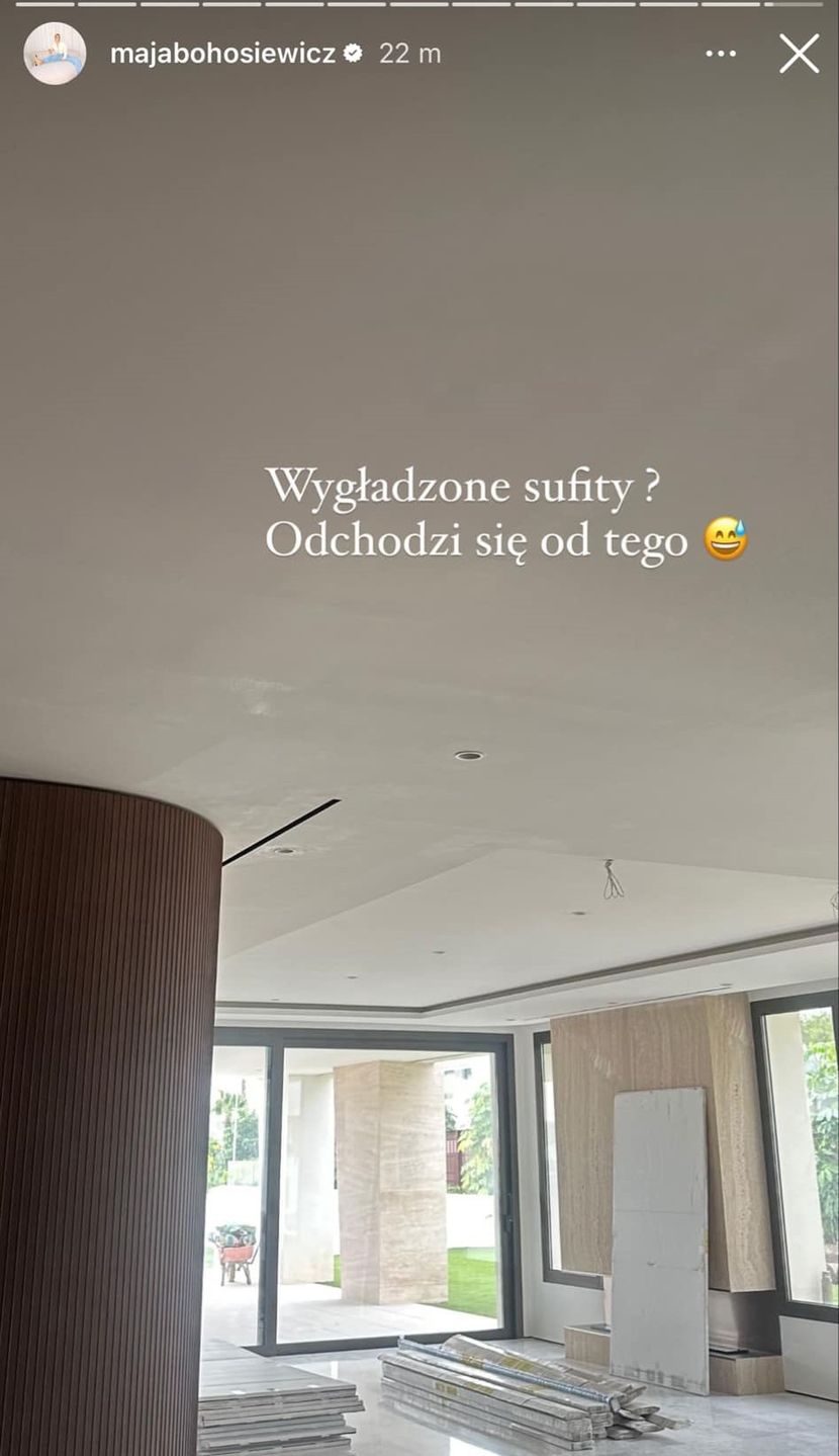Maja Bohosiewicz pokazała niedociągnięcia ekipy remontowej