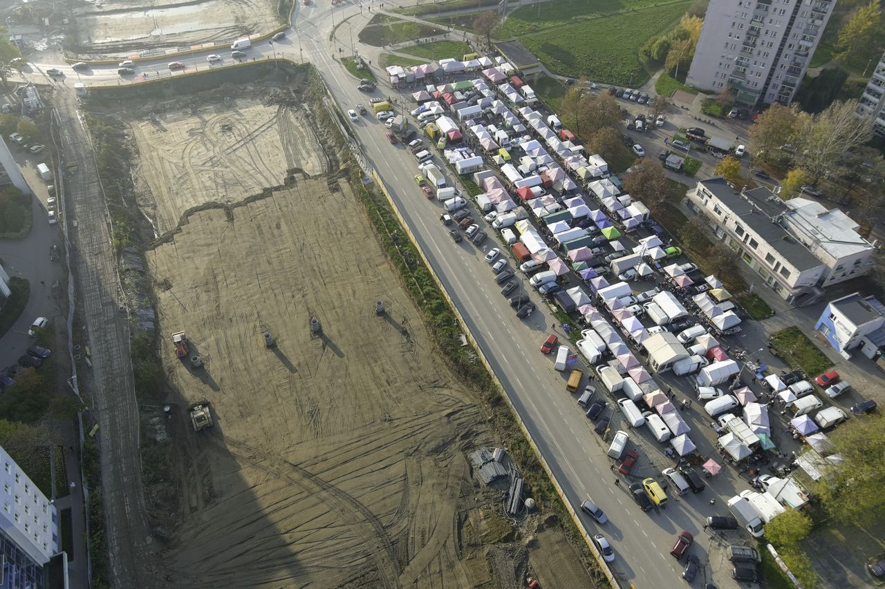 Warszawa. Budowa Południowej Obwodnicy Warszawy w tunelu na Ursynowie