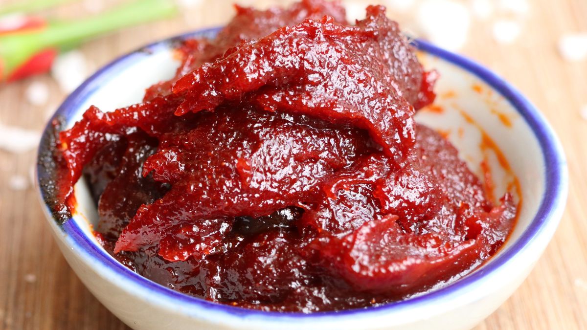 Z koreańskiej pasty robię pyszny sosik do hummusu