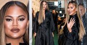 Chrissy Teigen prezentuje efekty zaawansowanego konturowania twarzy