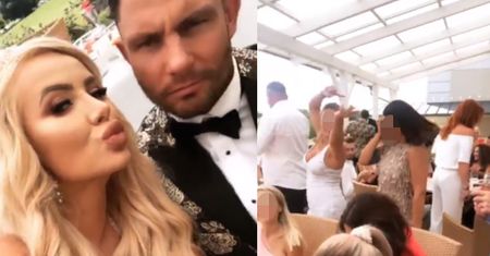 Huczne poprawiny "królowej życia" - krótka sukienka, tańce na stołach i biesiada do późnych godzin (FOTO)