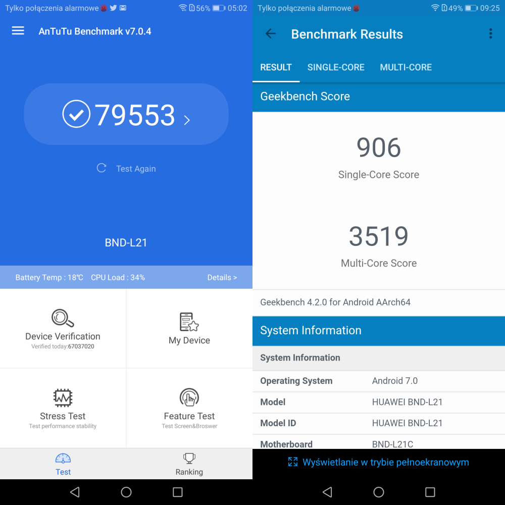 Test smartfonu Honor 7x z ogromnym ekranem za nieduże pieniądze 8