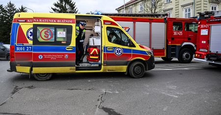 Wybuch w szpitalu w Iławie. Eksplozja baterii w telefonie