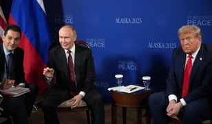 Zaskakujące zachowanie Trumpa i Putina na Alasce. Pierwsze komentarze