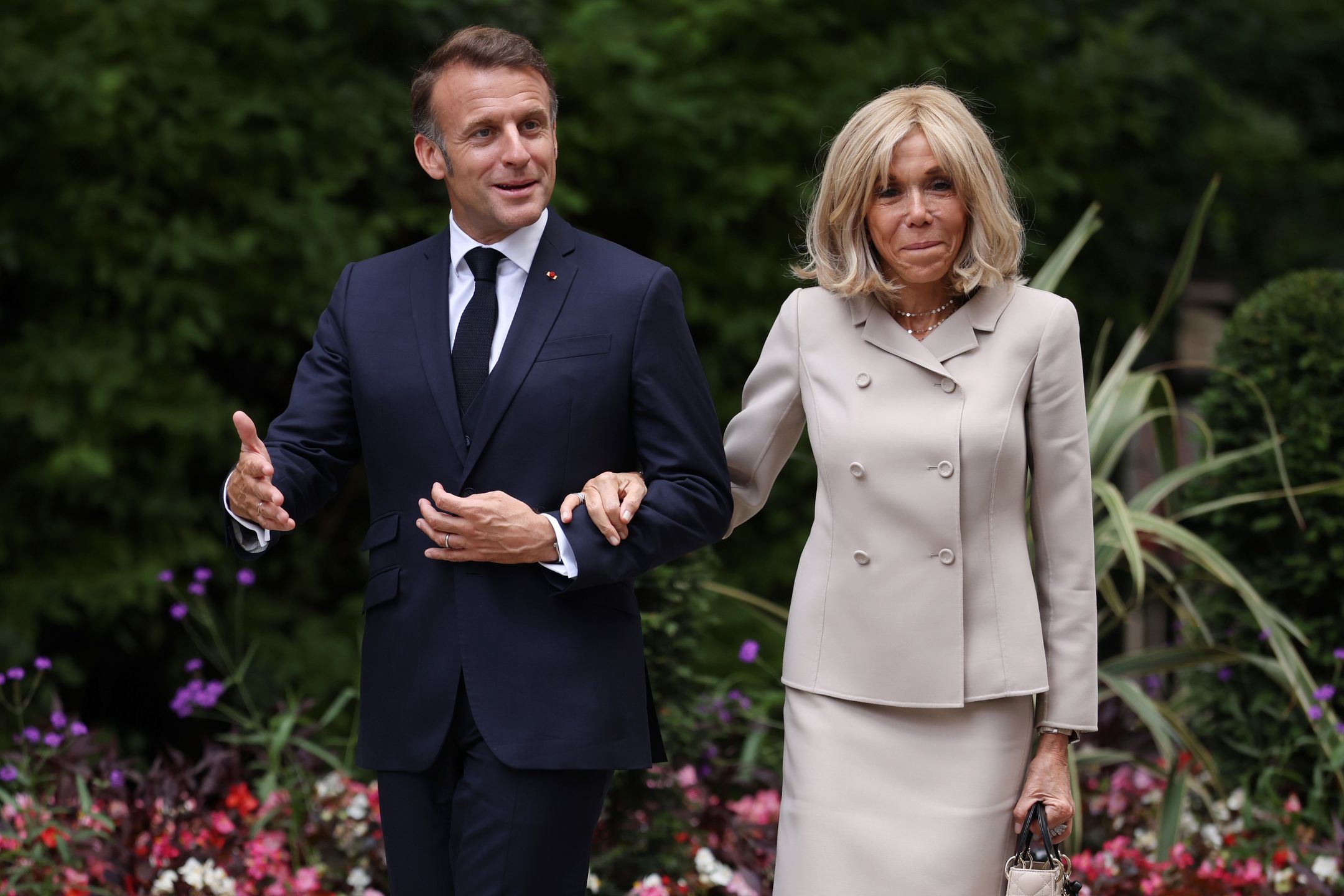 Emmanuel i Brigitte Macronowie