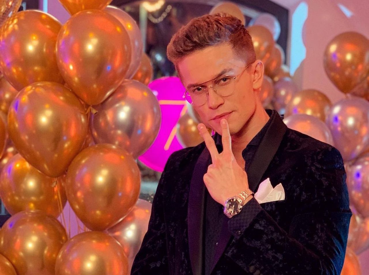 Łukasz z "Hotelu Paradise" imprezował w sylwestra