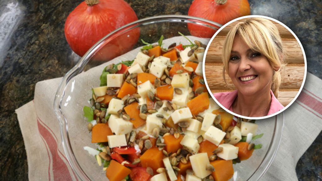 Ewa Wachowicz zdradza przepis na sałatkę z kiszoną dynią