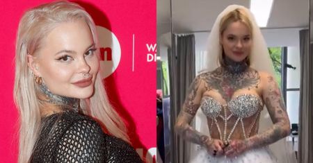 Monika Miller szykuje się do ślubu. Pokazała się w białej sukni z wycięciami. Nie za ODWAŻNIE? (FOTO)