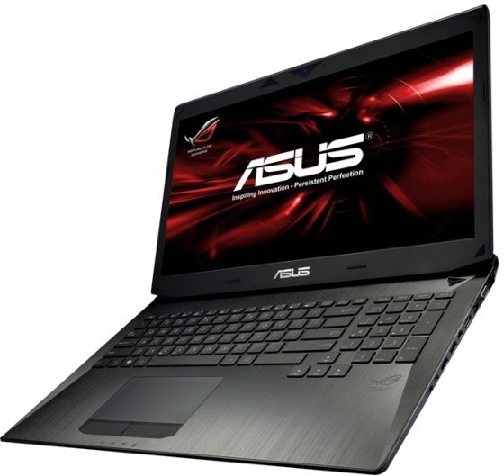 Asus G750JH laptop gamingowy widok