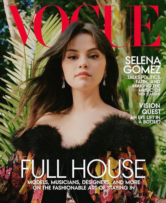 Selena Gomez w magazynie "Vogue"