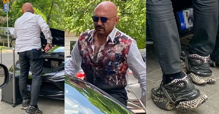 Patryk Vega zmierza do ferrari za ponad 2 MILIONY ZŁOTYCH w butach wartych 6 tysięcy (ZDJĘCIA)